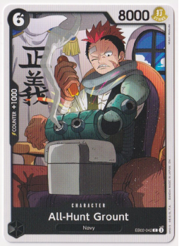 All-Hunt Grount : EB02-042 single card from One Piece TCG