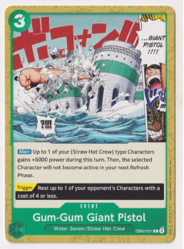 Gum-Gum Giant Pistol : EB02-021 single card from One Piece TCG