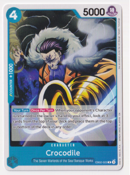 Crocodile : EB02-023 single card from One Piece TCG