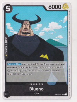 Blueno : EB02-047 single card from One Piece TCG