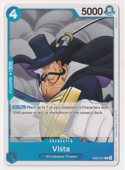 Vista : EB02-027 single card from One Piece TCG