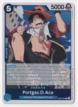 Portgas.D.Ace : EB02-028 single card from One Piece TCG