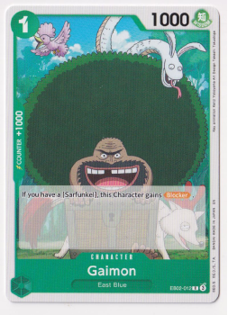 Gaimon : EB02-012 single card from One Piece TCG