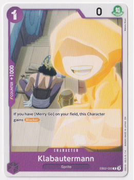 Klabautermann : EB02-033 single card from One Piece TCG