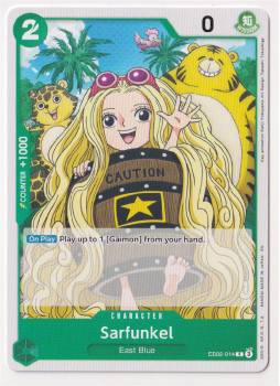 Sarfunkel : EB02-014 single card from One Piece TCG