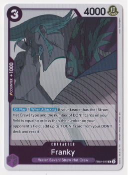 Franky : EB02-037 single card from One Piece TCG