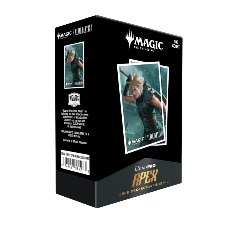 セット mtg Ultra PRO APEX スリーブ クラウド ff 未開封 MTG FF ULTRA PRO APEX スリーブ 105枚 クラウド 新品 - メルカリ