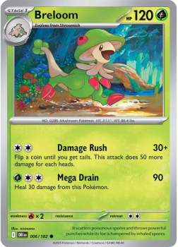 Breloom single card from Pokemon