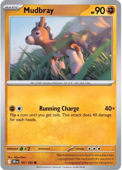 Mudbray single card from Pokemon