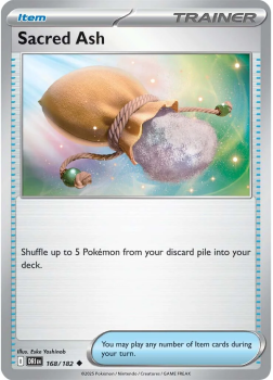 Sacred Ash single card from Pokemon