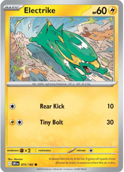 Electrike single card from Pokemon