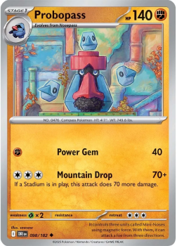 Probopass single card from Pokemon