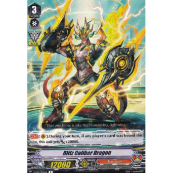 Blitz-caliber Dragon : V-EB12-024 - Cardfight!! Vanguard Single Card