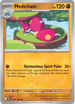 Medicham single card from Pokemon