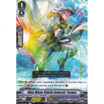Blue Wave Shield General, Yorgos : V-EB12-031 - Cardfight!! Vanguard Single Card