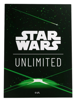 Gamegenic Star Wars Unlimited Premium Art Sleeve Card Back Green