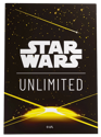 Gamegenic Star Wars Unlimited Premium Art Sleeve Card Back Yellow