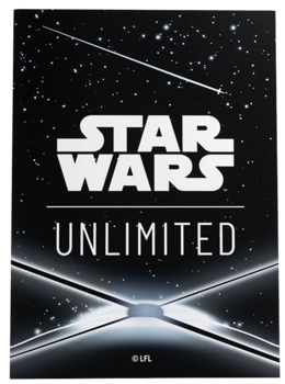 Gamegenic Star Wars Unlimited Premium Art Sleeve Card Back Black