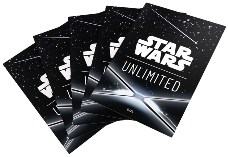 star wars x wing miniatures game card sleeves Wars: Unlimited Art Double Sleeving Pack They are produced with a matte back and clear front foil 50 Gamegenic Mini X-Wing Card