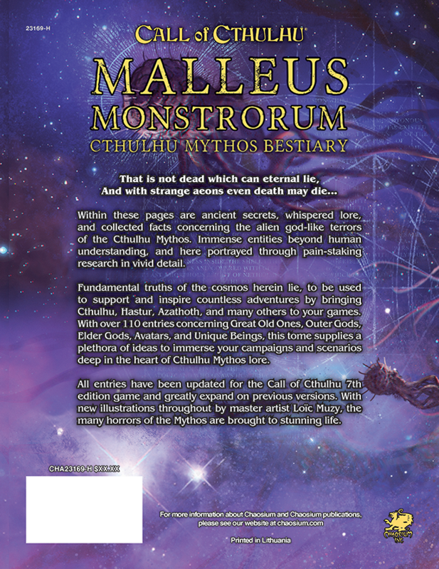 Call of Cthulhu: Malleus Monstrorum Bestiary - Slipcase Set - Image 6