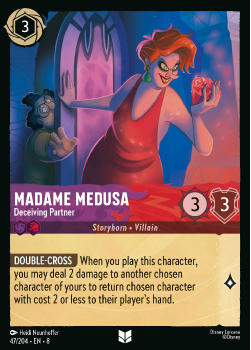 Madame Medusa - Deceiving Partner single card from Disney Lorcana