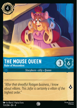 The Mouse Queen - Ruler of Mousedom single card from Disney Lorcana