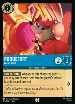 Roquefort - Luck Expert single card from Disney Lorcana