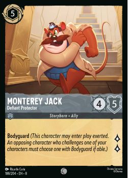 Monterey Jack - Defiant Protector single card from Disney Lorcana