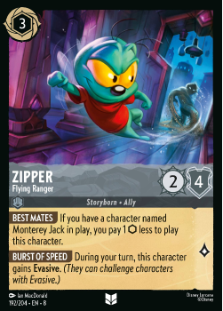 Zipper - Flying Ranger single card from Disney Lorcana