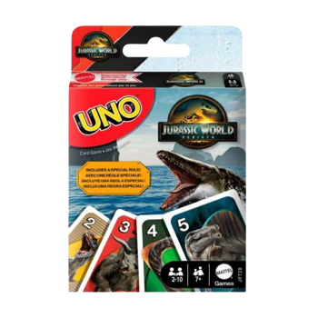 Uno Jurassic World Rebirth
