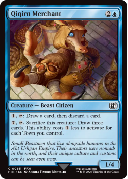 Qiqirn Merchant single card from Magic the Gathering