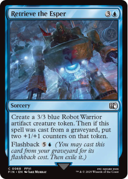 Retrieve the Esper single card from Magic the Gathering