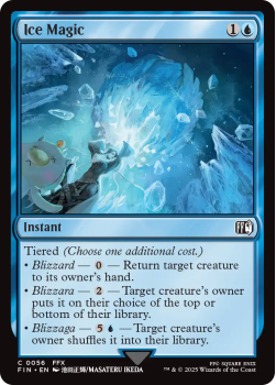 Ice Magic single card from Magic the Gathering