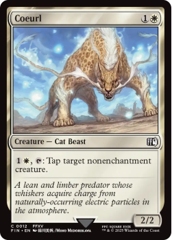 Coeurl single card from Magic the Gathering