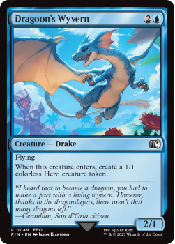 Dragoon's Wyvern single card from Magic the Gathering