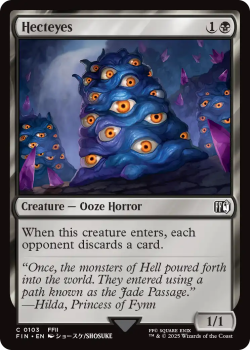 Hecteyes single card from Magic the Gathering