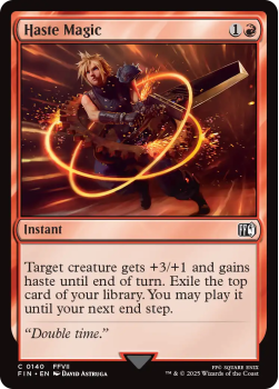 Haste Magic single card from Magic the Gathering