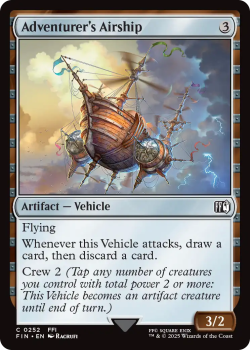 Adventurer's Airship single card from Magic the Gathering