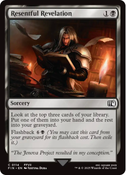 Resentful Revelation single card from Magic the Gathering