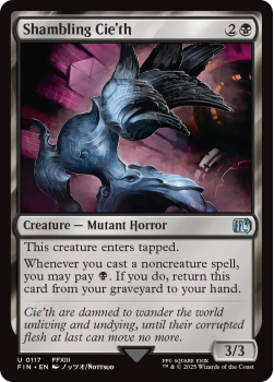 Shambling Cie'th single card from Magic the Gathering