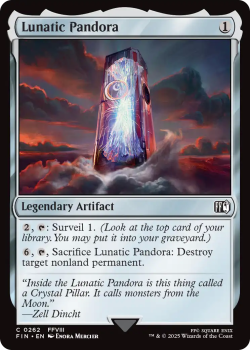 Lunatic Pandora single card from Magic the Gathering