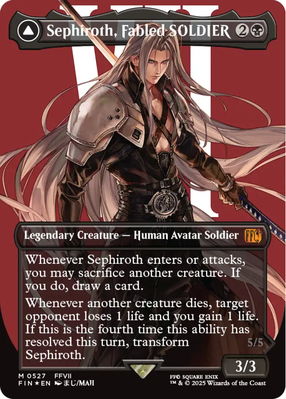 Sephiroth, Fabled SOLDIER foil ホイル 2_301076_e.png?v=1749816757