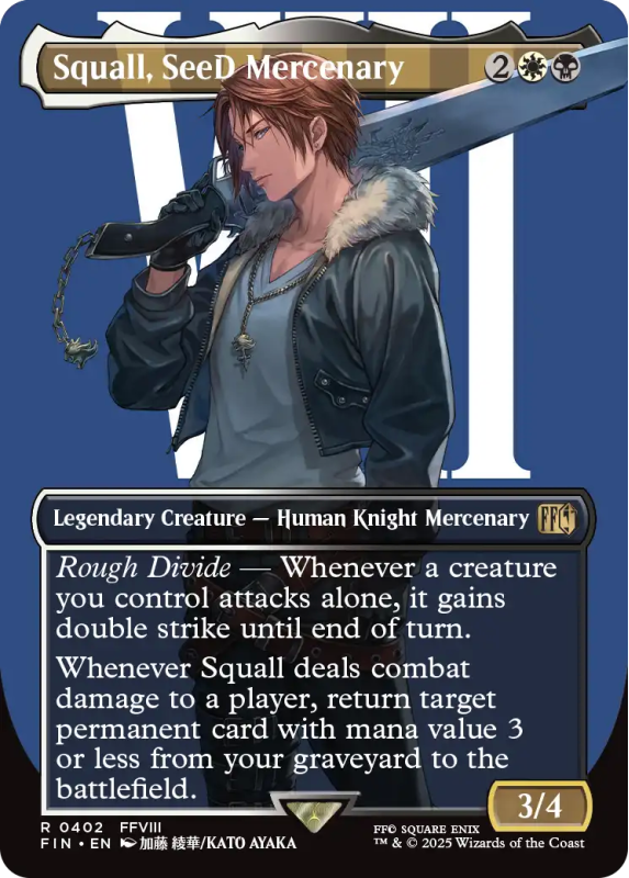 Squall, SeeD Mercenary/Seedの傭兵、スコール プロモ ミントモール / MINT GAMES MTG(東日本橋) / 【FIN】【JPN