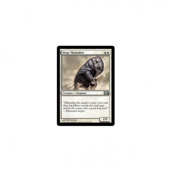Siege Mastodon : MAGIC 2010 030/249 - Magic the Gathering Single Card