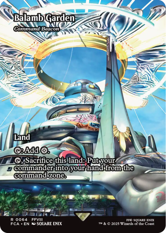 Balamb Garden (Command Beacon) (FOIL) : 0064 FINAL FANTASY THROUGH THE AGES  - Magic the Gathering Single Card