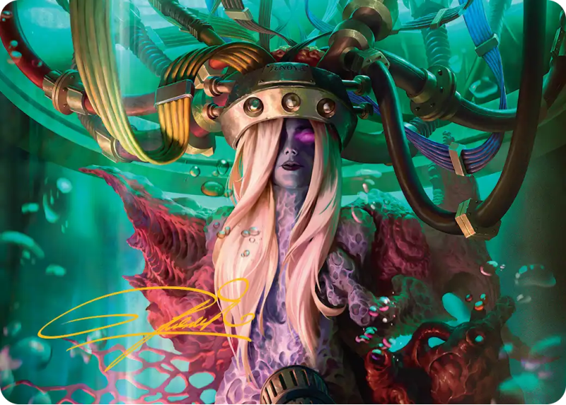 Jenova, Ancient Calamity Art Card (GOLD SIGNATURE) : 0014 FINAL FANTASY ART  SERIES - Magic the Gathering Single Card