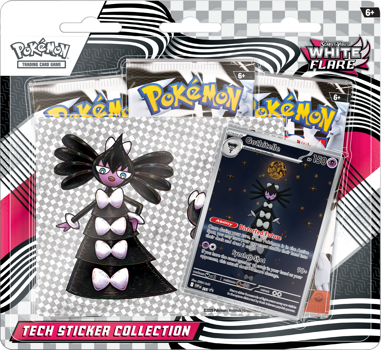 Pokemon Scarlet & Violet White Flare Tech Sticker Collection Gothitelle