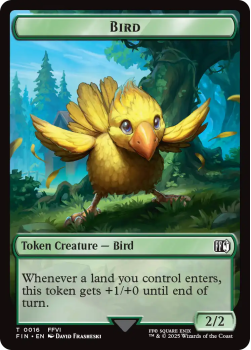Bird Token single card from Magic the Gathering