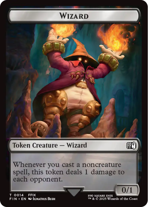 Hero // Wizard Token : FINAL FANTASY - Magic the Gathering Single Card Hero // Wizard Token : FINAL FANTASY - Magic the Gathering Single Card