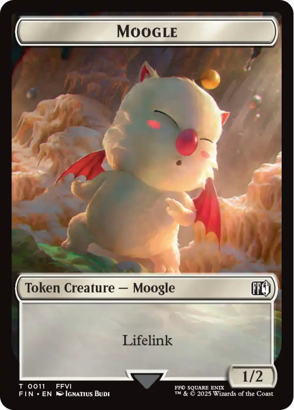 Hero // Moogle Token : FINAL FANTASY - Magic the Gathering Single Card